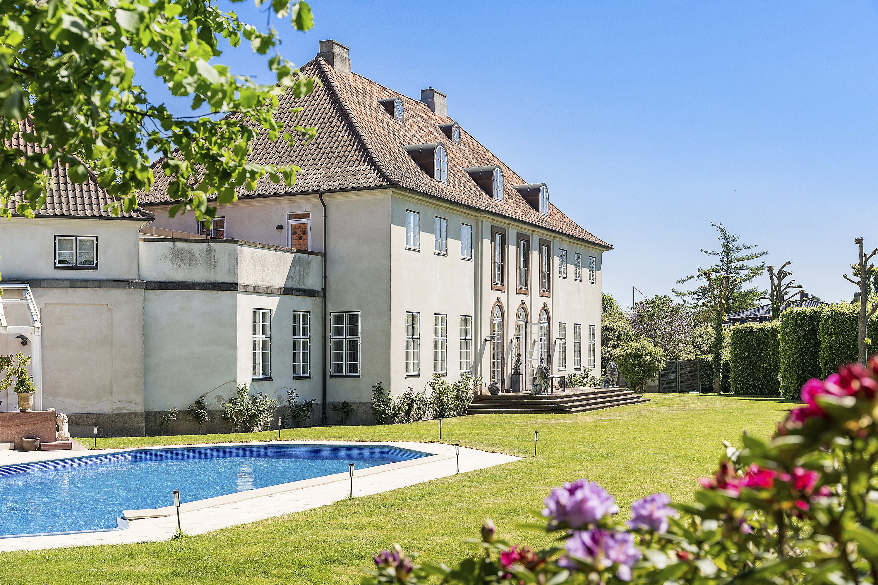 Villa på Gamlehave Alle 22 2920 Charlottenlund.