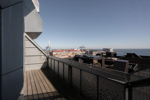 The Silo - Eksklusive og urbane rammer på 7 sals lejlighed på 138m2