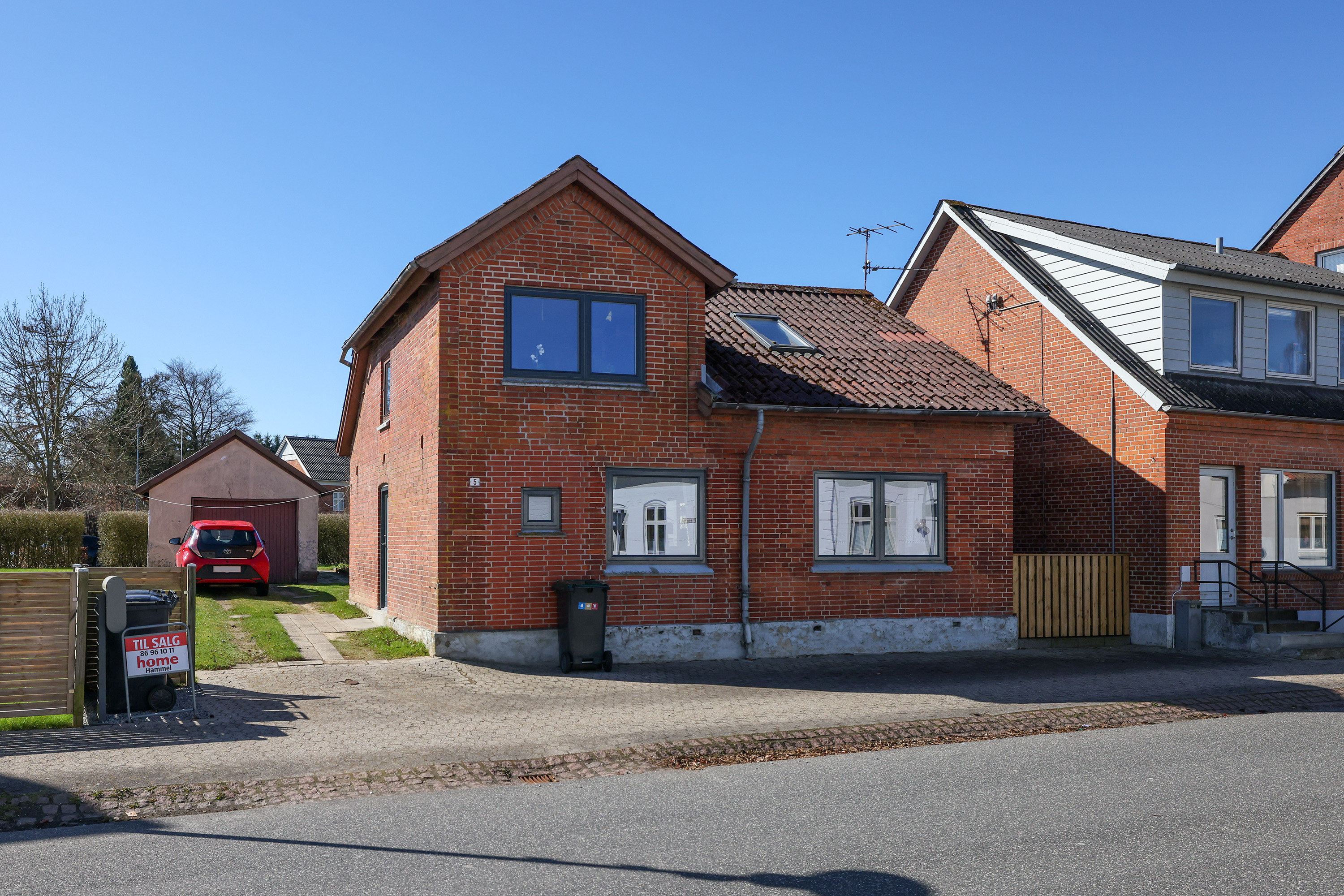 Villa på Jernbanegade 5 8881 Thorsø.