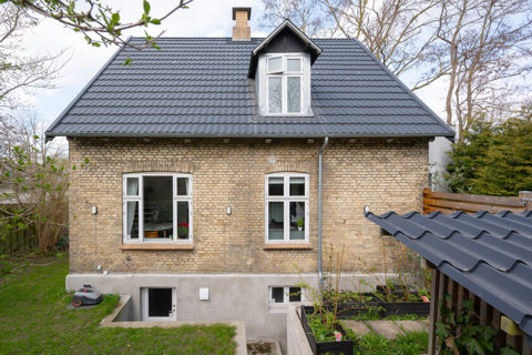 Hyggeligt, indflytningsklart og prisvenligt hus i Gentofte