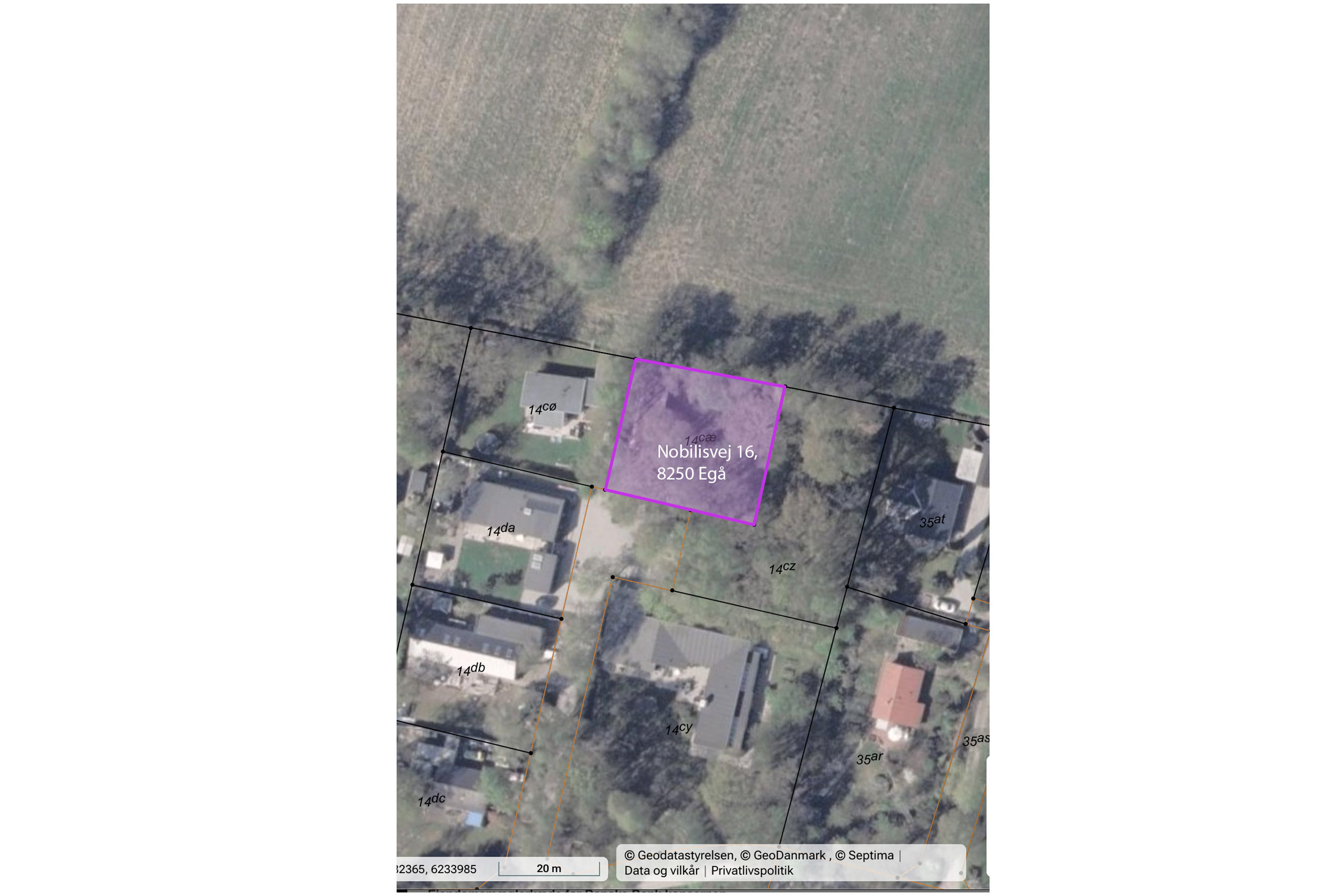 Land, 814 m²