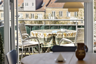 Unik penthouselejlighed med solrig tagterrasse i Østerbros Klimakvarter