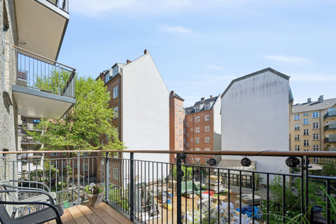 Charmerende 3-værelses med topplacering i smørhullet mellem Frederiksberg og Vesterbro.