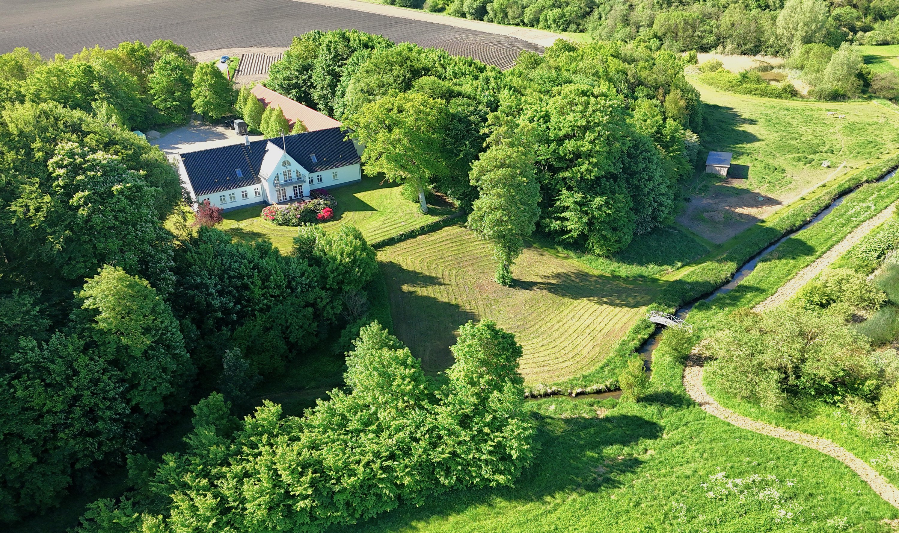 Hobbylandbrug på Blegvadbrovej 10 8990 Fårup.