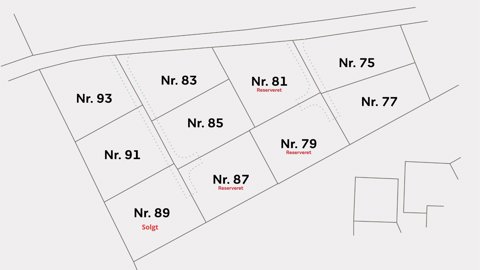 Ny udstykning med 10 fritidsgrunde - Næstved Kommune har givet den 1. byggetilladelse!