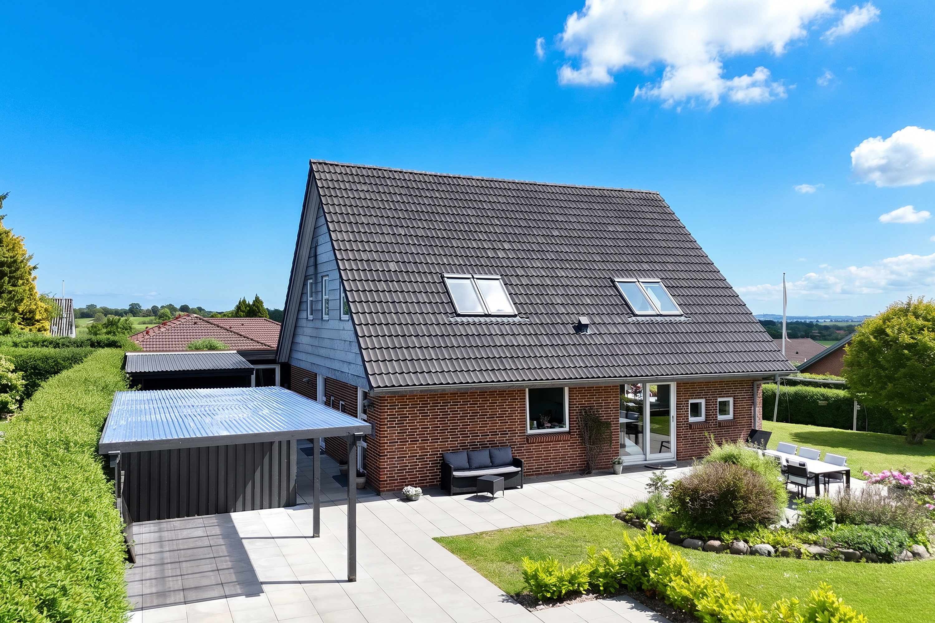 Villa på Stokbrovej 129 8520 Lystrup.