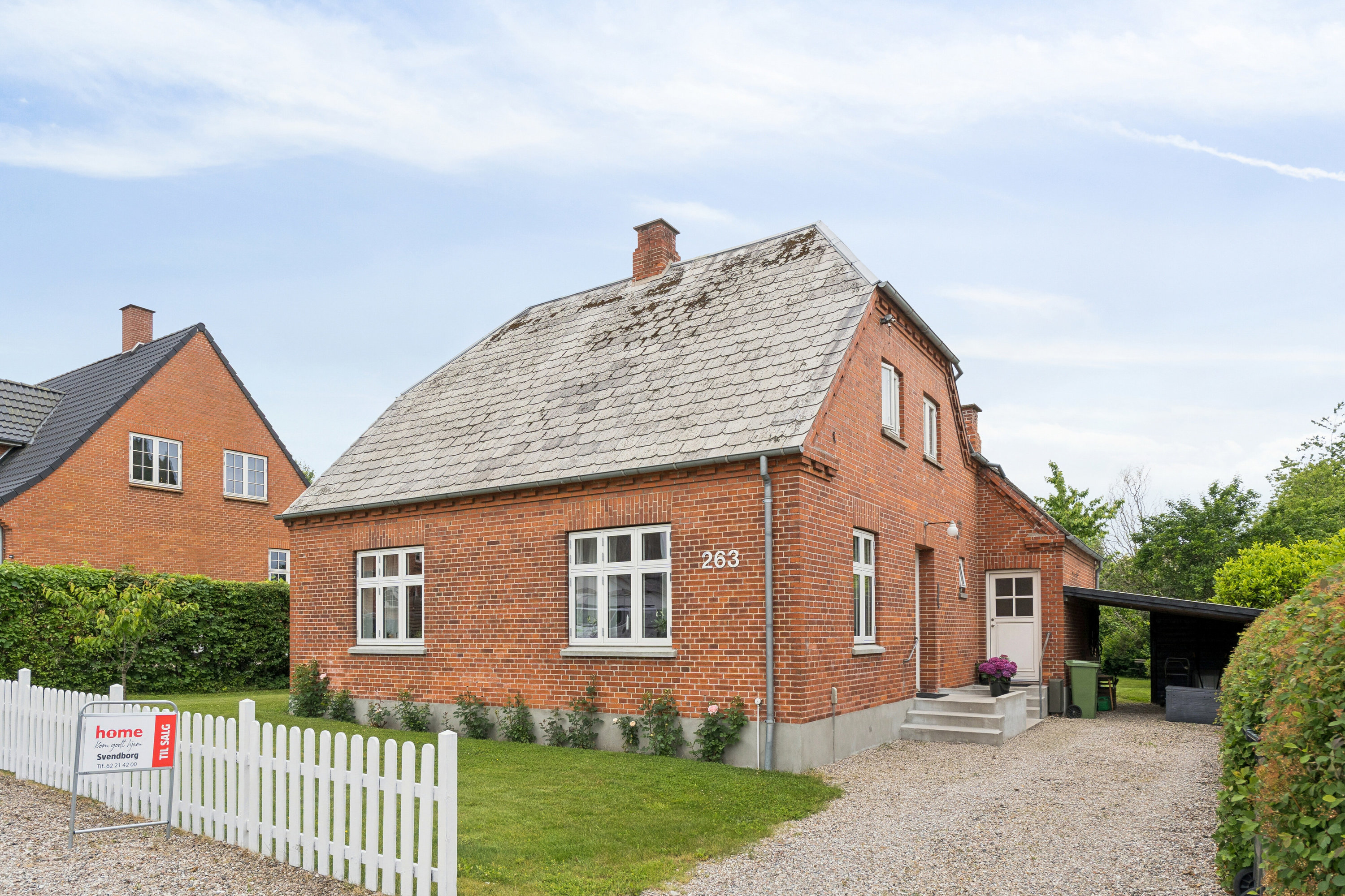 Villa på Ørbækvej 263 5892 Gudbjerg Sydfyn.