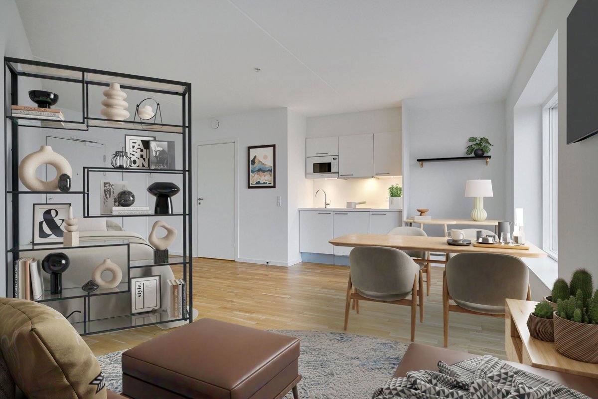 1-room apartment in Valby image 2