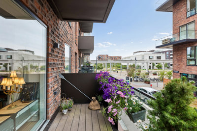 Moderne 3V’er med altan og fælles tagterrasse