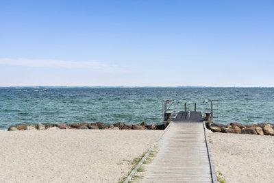 Unik panoramaudsigt over Øresund – to store altaner