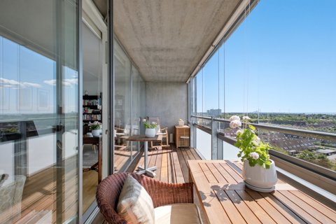 Havudsigt fra 10 sal i Vallensbæk Strand - Bygget i 2007