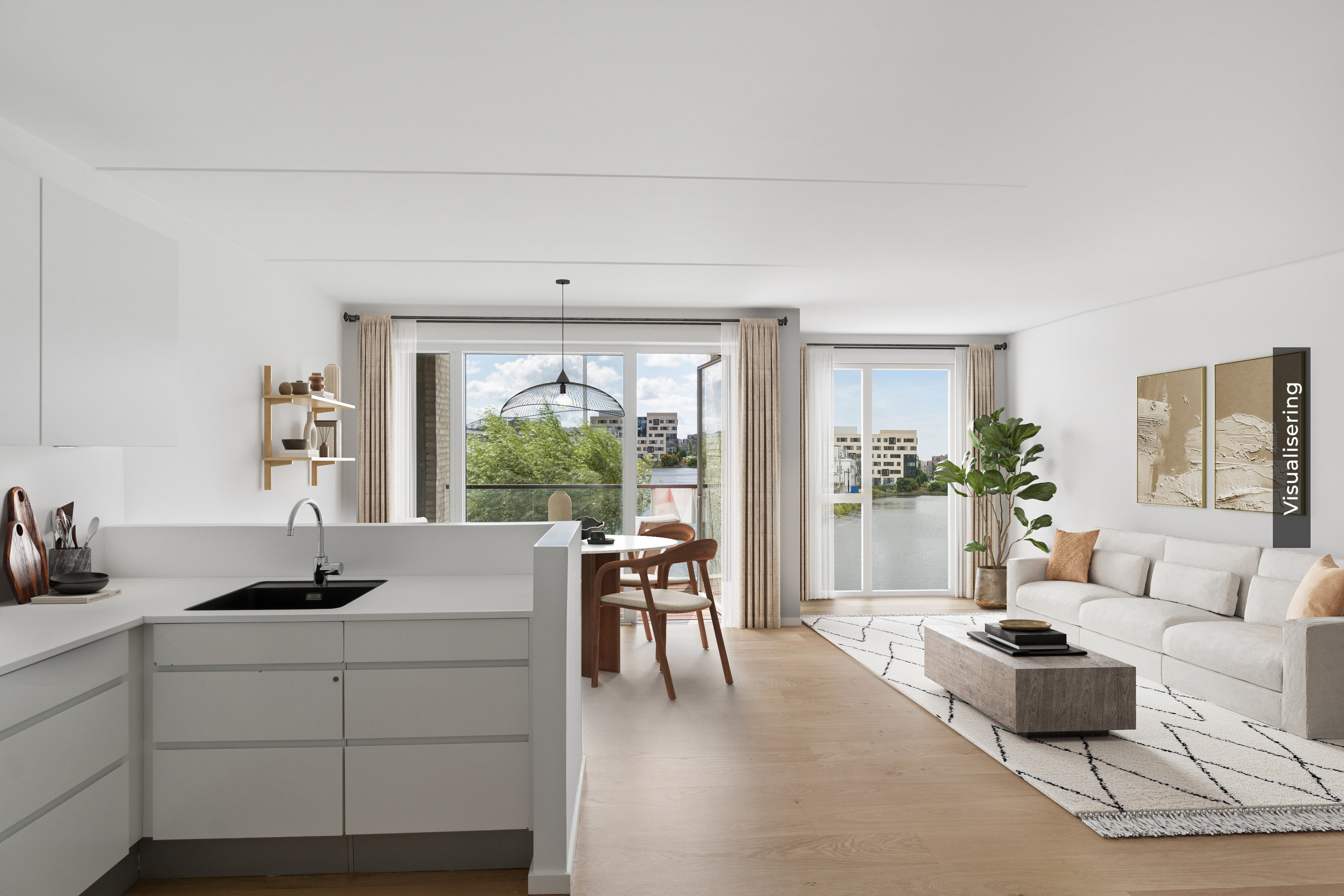 Ejerlejlighed på Linus Paulings Vej 8, 1. th 2450 København SV.