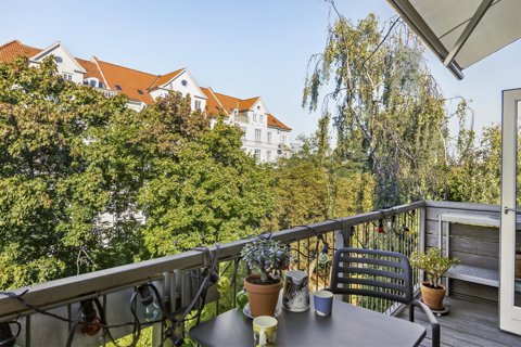 Øverst oppe på Frederiksbergs bedste beliggenhed