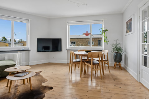 Lys og moderniseret 3V’er med charme