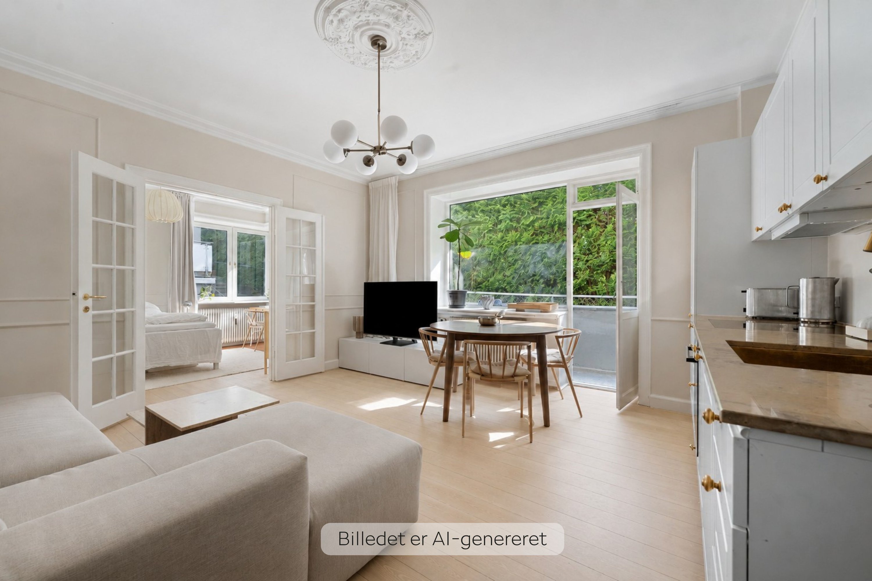 Ejerlejlighed på Ordrupvej 126A, 0. 3 2920 Charlottenlund.