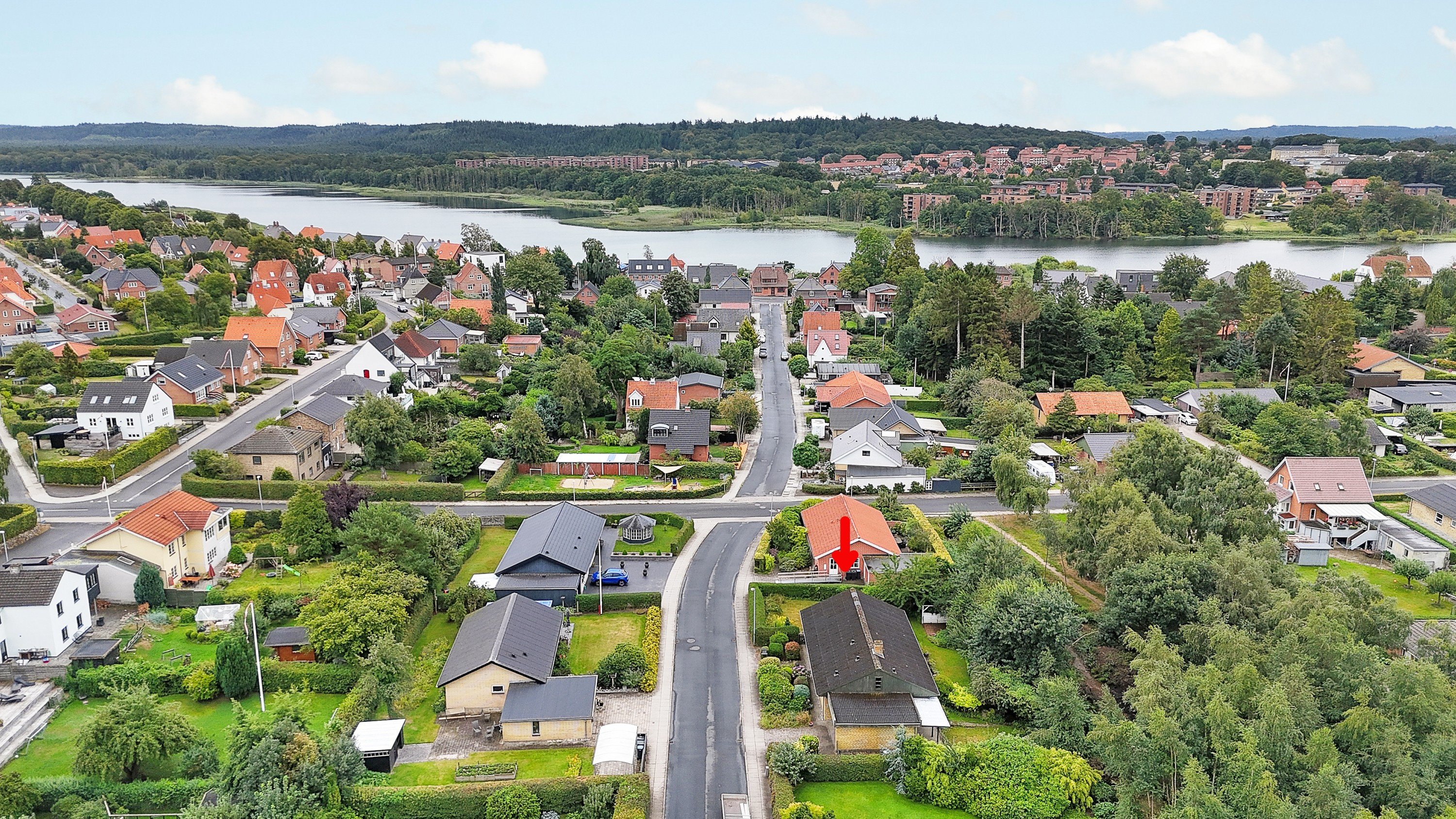 Villa på Ahorns Allé 15 8600 Silkeborg.